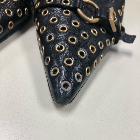 Gucci Grommet Mule Heel - Picture 2 of 5